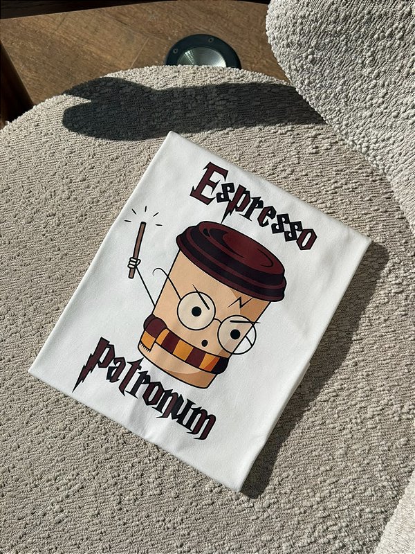 T-SHIRT DTF EXPRESSO PATRONUM - OFF WHITE