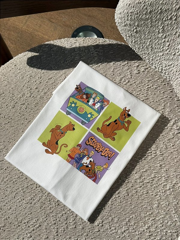 T-SHIRT DTF MOOD SCOOBY DOO - OFF WHITE