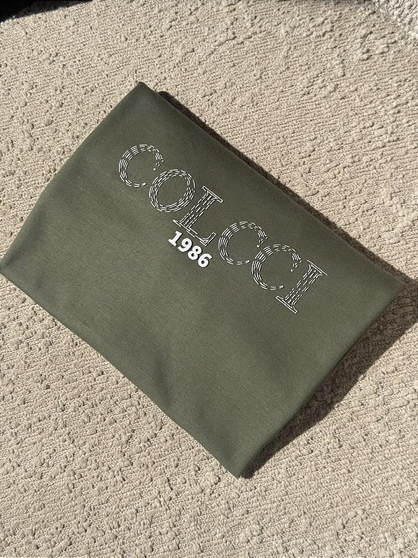 T-SHIRT COLCCI 1986 - FOLHA SECA