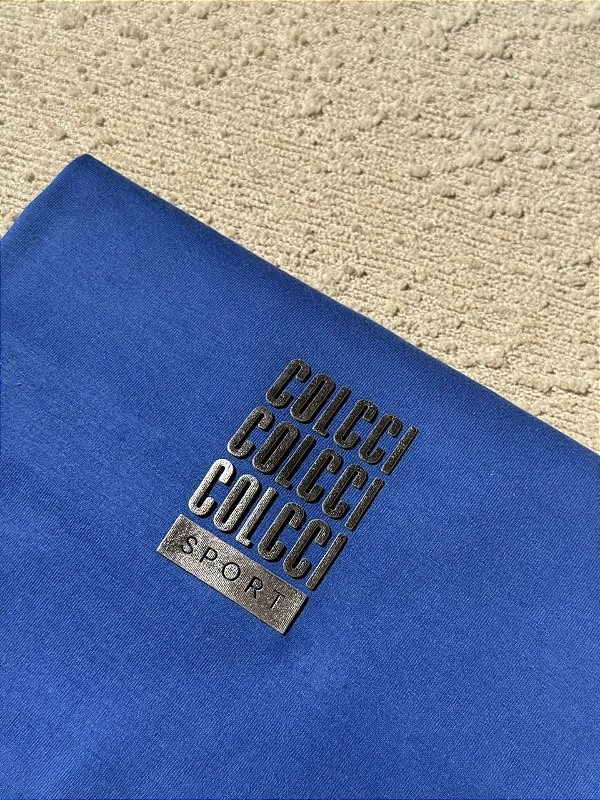 T-SHIRT COLCCI COLCCI COLCCI SPORT - AZUL BIC