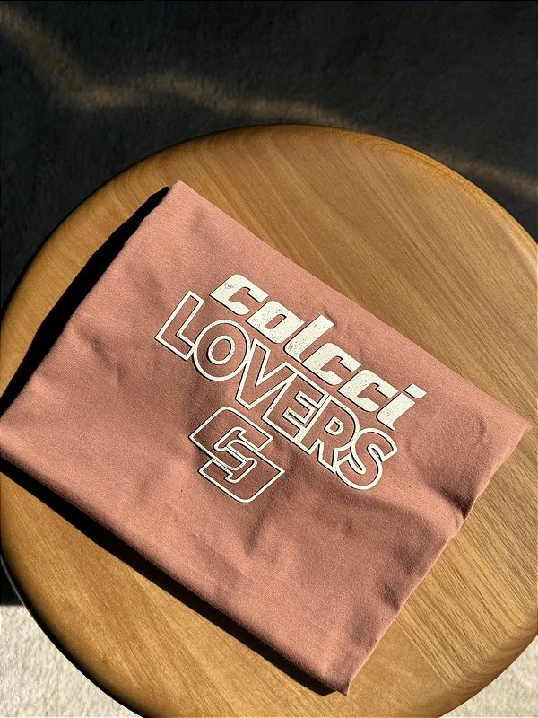 T-SHIRT COLCCI LOVERS - MOCHA MOUSSE