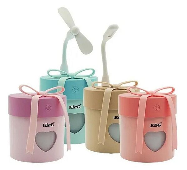 Umidificador de Ar e Aromatizador Lelong