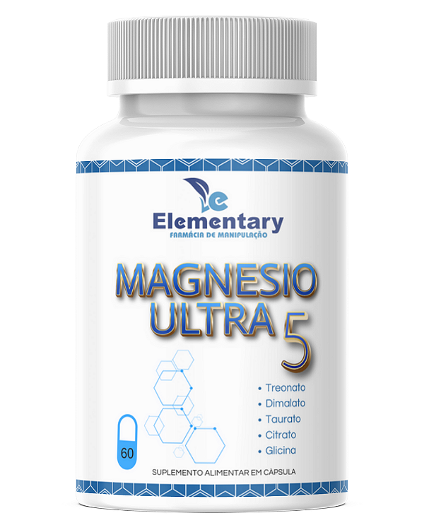 MAGNESIO ULTRA 5 - (60 CÁPSULAS)