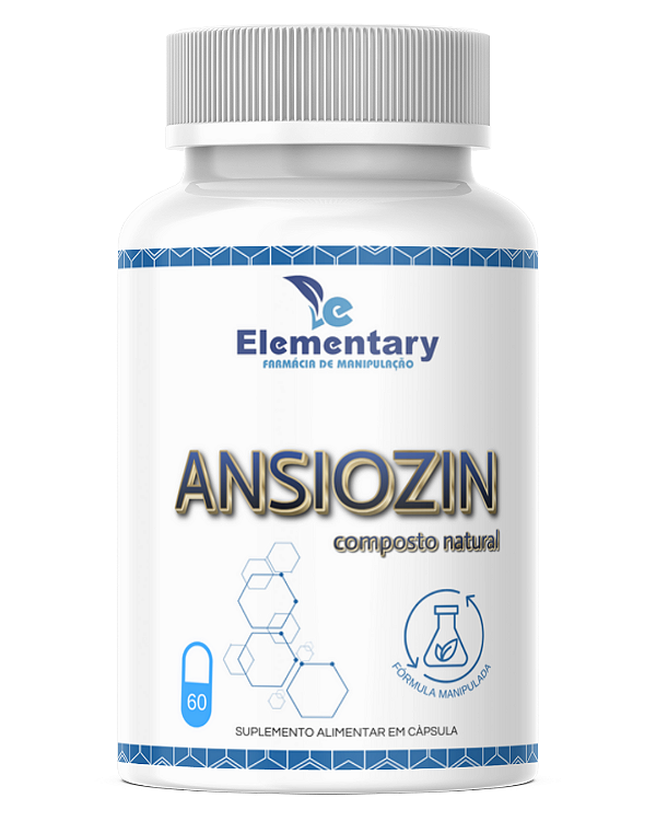 Ansiozin - Composto Natural (60 Cápsulas)