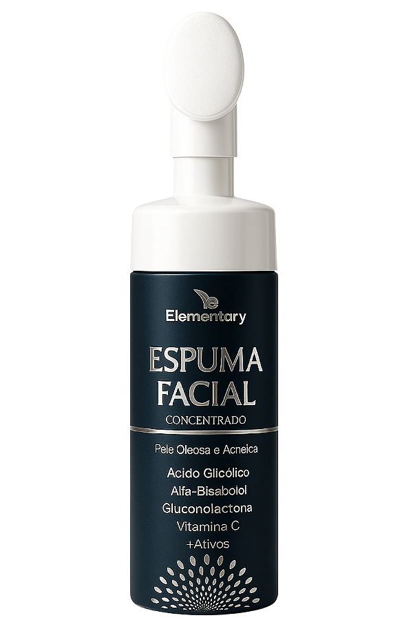 ESPUMA FACIAL COM ÁCIDO GLOCÓLICO 10% (100ml)