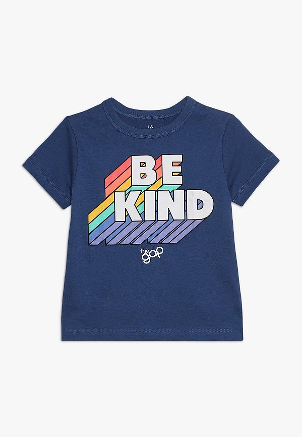 Camiseta Gap, manga curta, em algodão - Be Kind