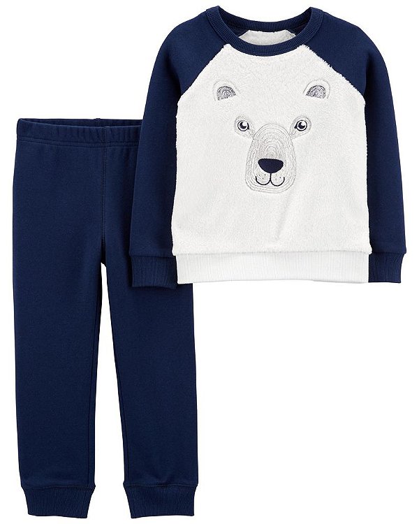 Conjunto Carter's de inverno - Pelúcia