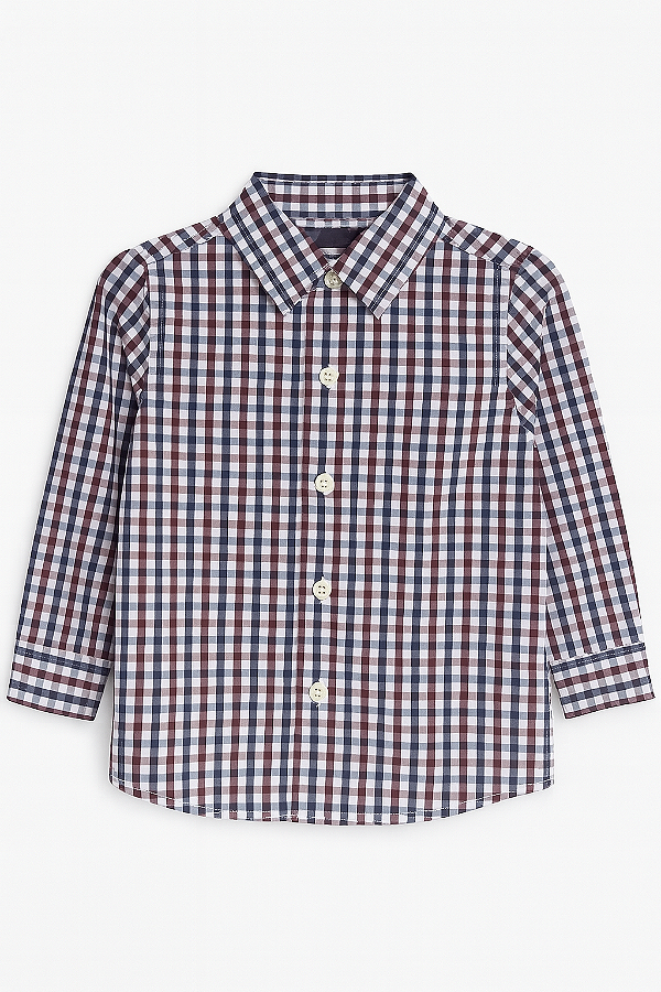 Camisa Nautica, manga longa - Xadrez