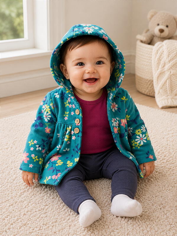 Conjunto Carter's de inverno - Floral