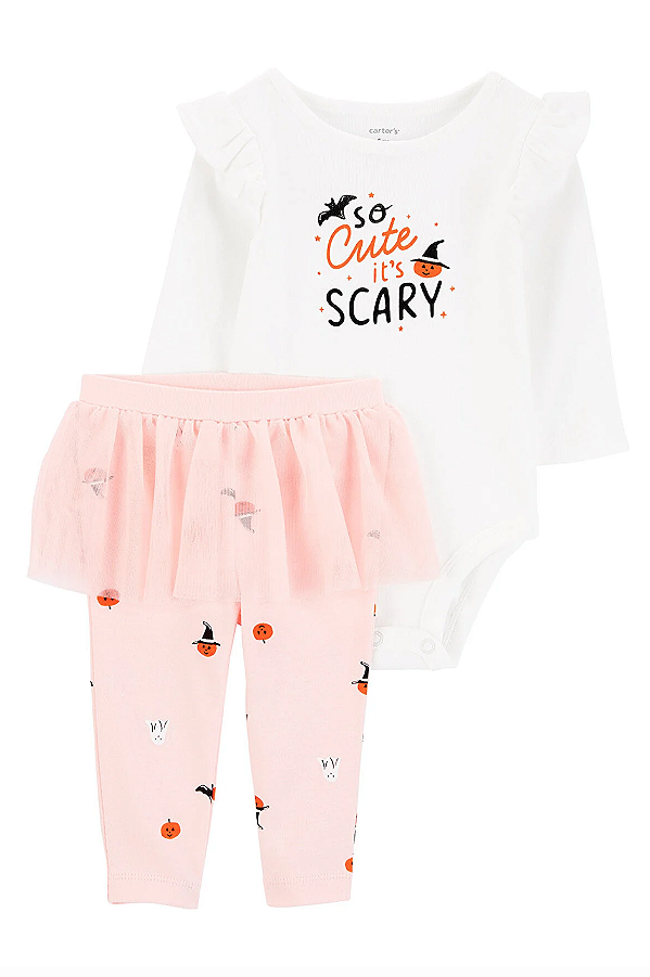 Conjunto Carter's - Body e calça legging - Halloween