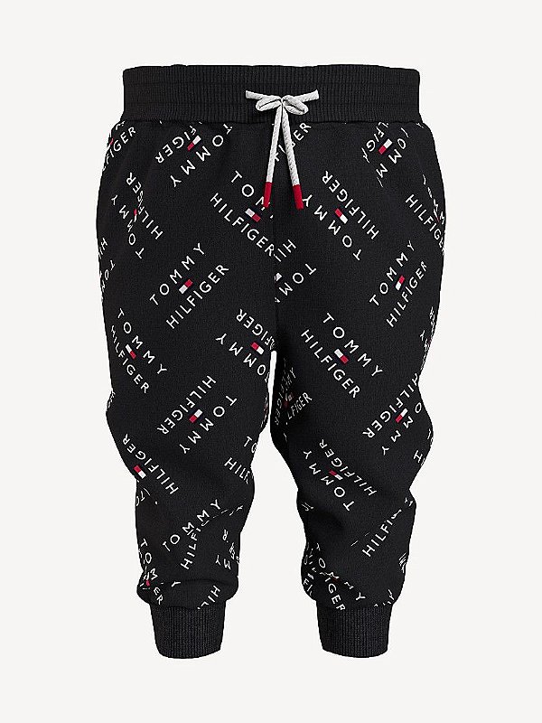 Calça de moletom Tommy Hilfiger - Preta Logo