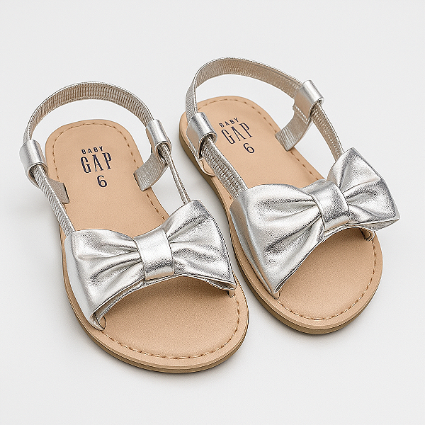 Sandália GAP - Laço Prata