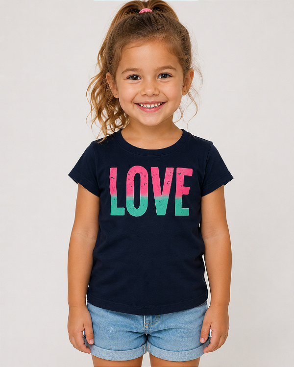 Camiseta GAP, em algodão - Love Melancia