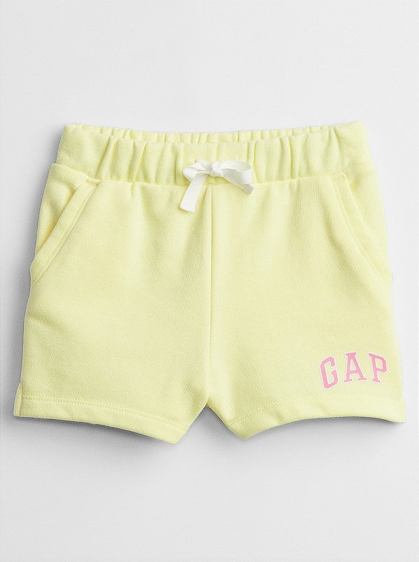 Short de Moletom GAP - Amarelo
