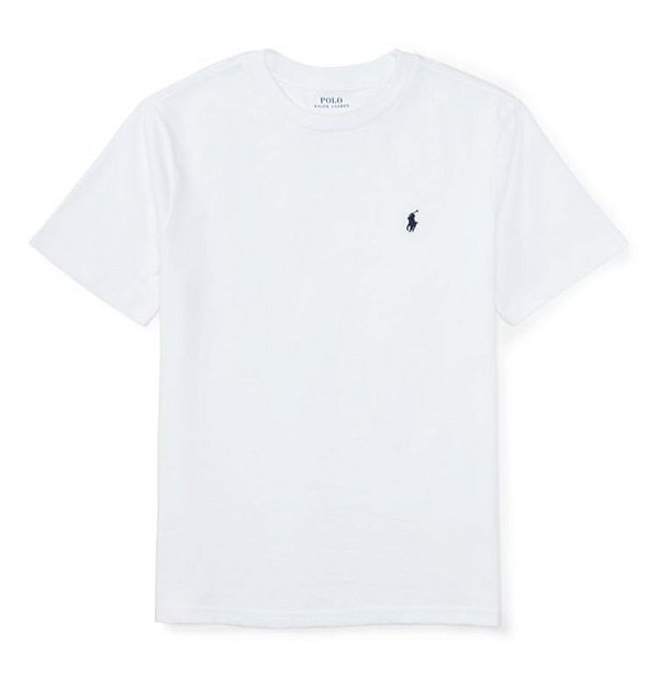 Camiseta em algodão com bordado POLO RALPH LAUREN