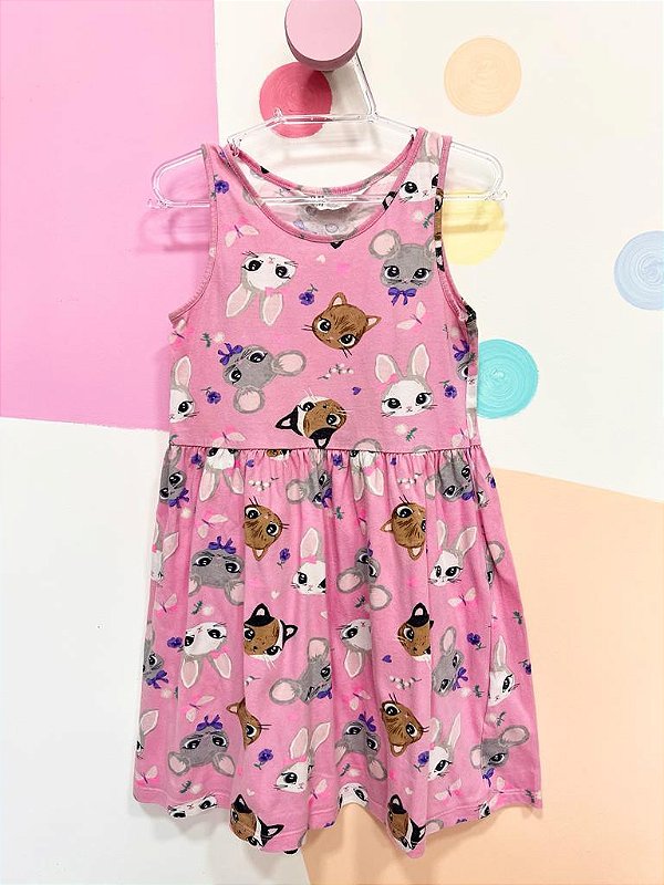 DESAPEGO 4 ao 6 anos - Vestido H&M - Animais