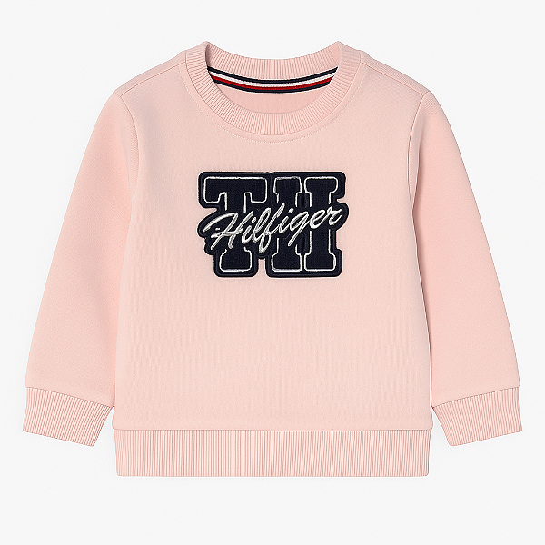 Moletom Tommy Hilfiger (flanelado ) - Rosa*