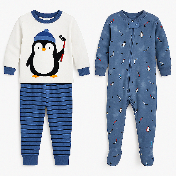Conjunto Pekkle - 3 peças / Pinguim