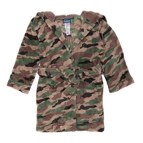 Roupão de inverno infantil, Pekkle - Camuflado