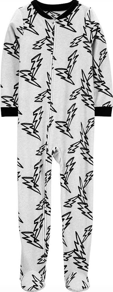 Pijama/Macacão de inverno Carter's (Plush/ Fleece) - Raio
