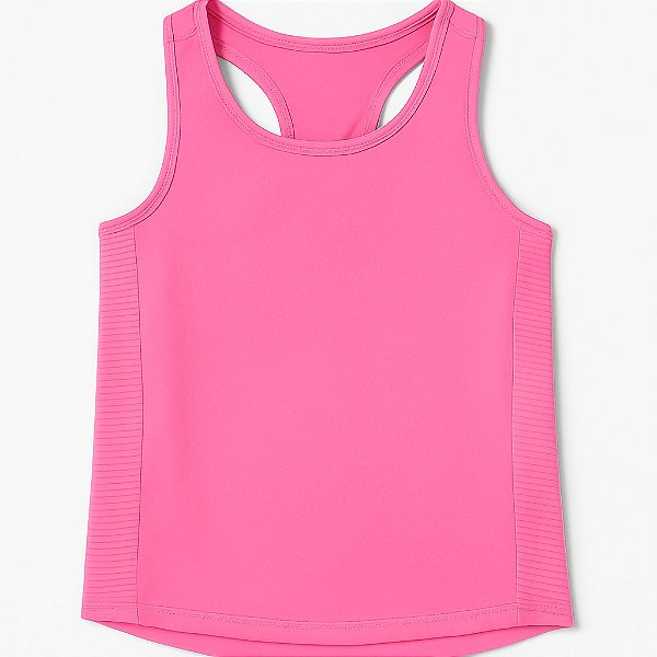 Camiseta Regata Esportiva com Top, OshKosh - Rosa