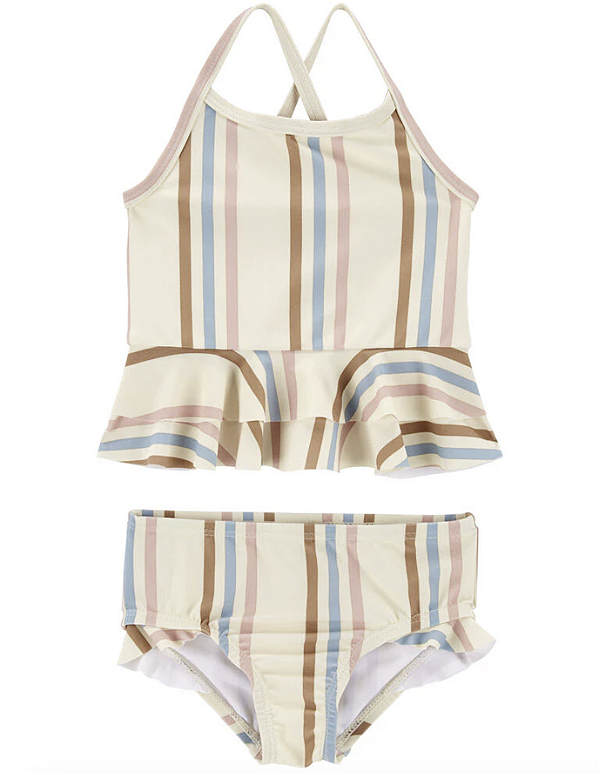 Roupa de banho OshKosh, com proteção solar UPF 50+ - Listrado