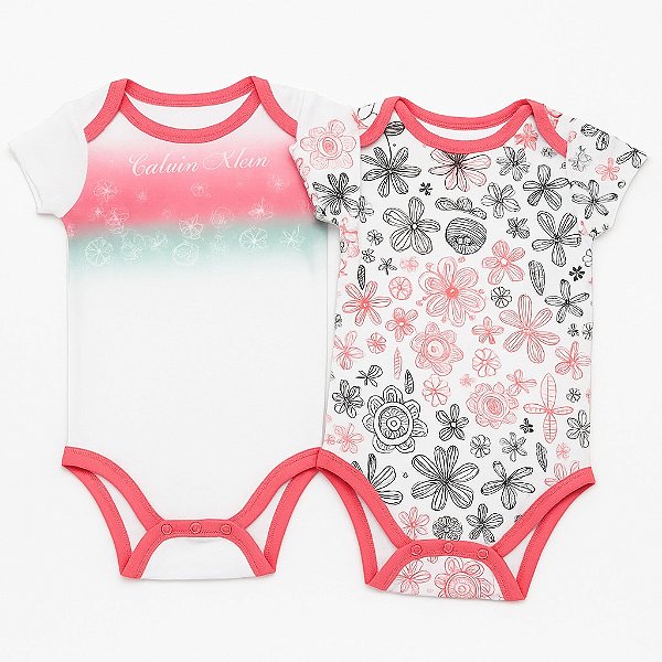 Kit de bodies Calvin Klein - 2 bodies