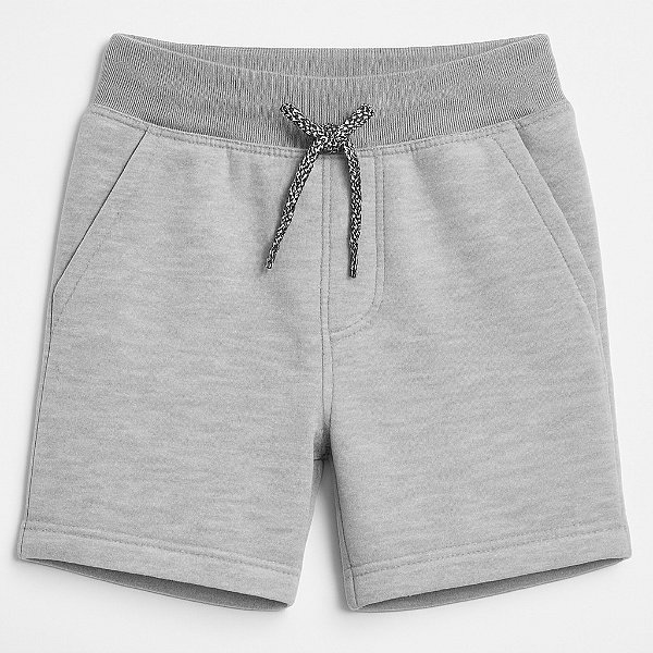 Shorts de malha canelada, com cordão, para bebê , Cinza - OshKosh / Carter's