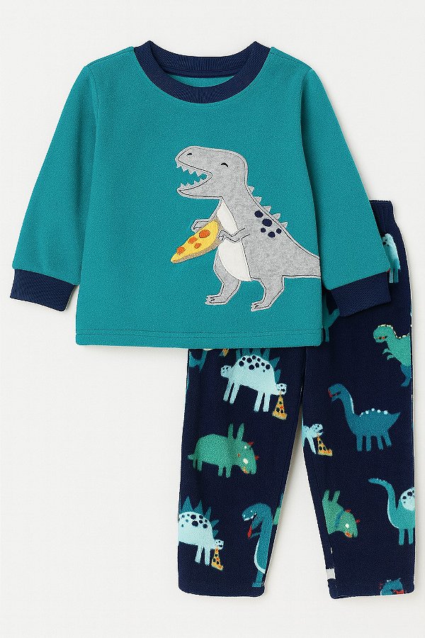 Pijama Infantil Carter’s Inverno Dinossauro – Soft (Fleece)