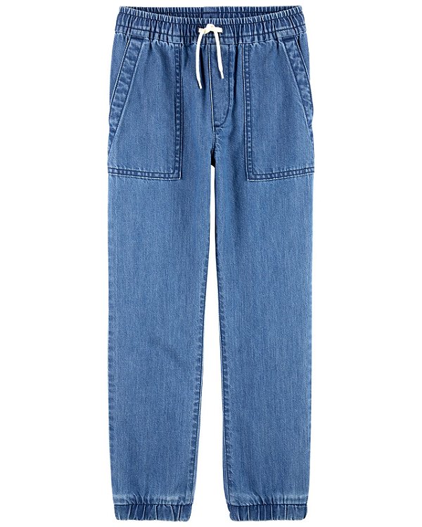 Calça Jeans Jogger Infantil Carter’s – Azul