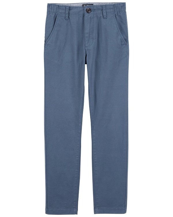Calça Chino Infantil OshKosh – Azul Clássico