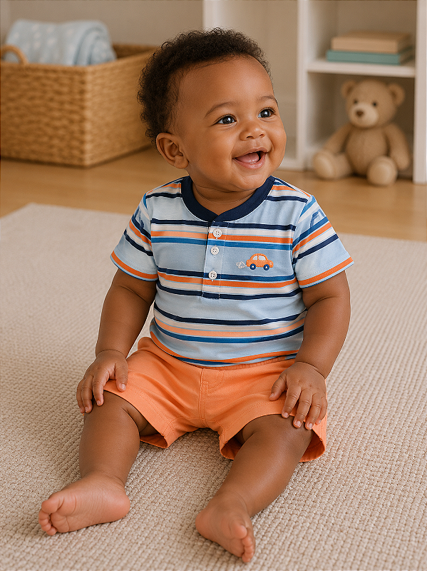 ​Conjunto Carter's - Camisa e short - Carrinho
