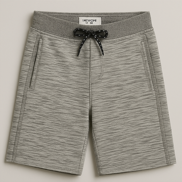 Bermuda infantil GAP, flanelada - Cinza