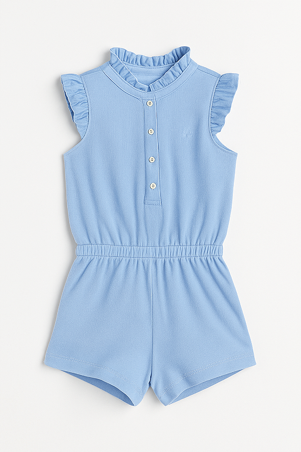 Romper Ralph Lauren - Azul bebê