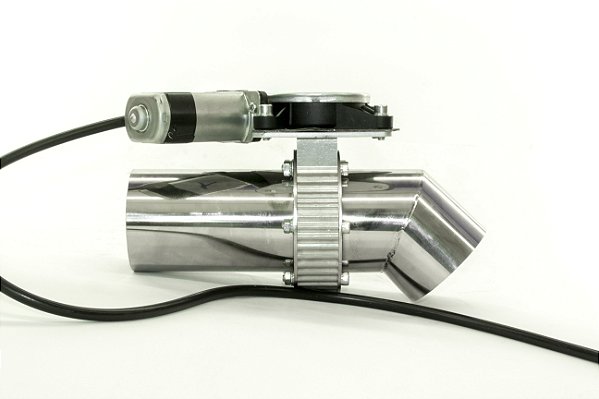 Difusor de Escapamento 2,5" Pol  Controle Remoto Inox 304 Reto
