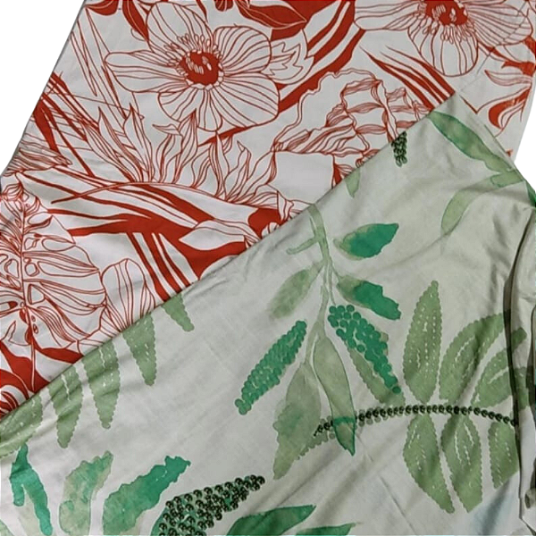 Viscolycra Estampada Retalhos - Caixa com 5 kg
