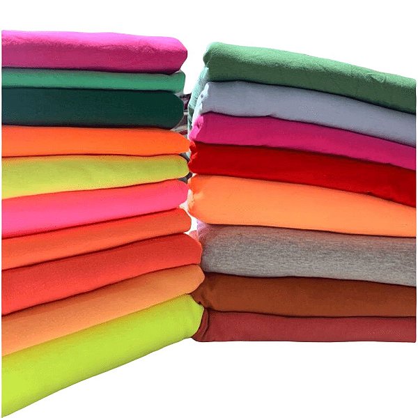Cotton  Liso Retalhos - Caixa com 5 kg
