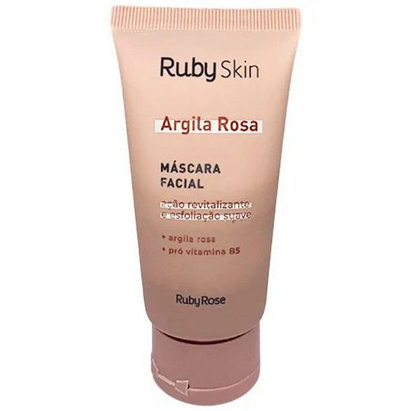 Máscara Facial Argila Rosa - RubyRose