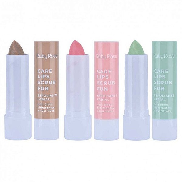 Esfoliante Labial Care Lips Scrub Fun - Ruby Rose