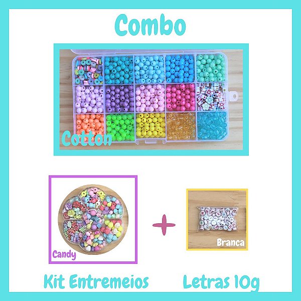 Combo - Kit Peças + Kit Entremeios + Letras