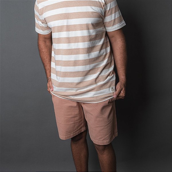 Short Passeio Sarja com Elastano