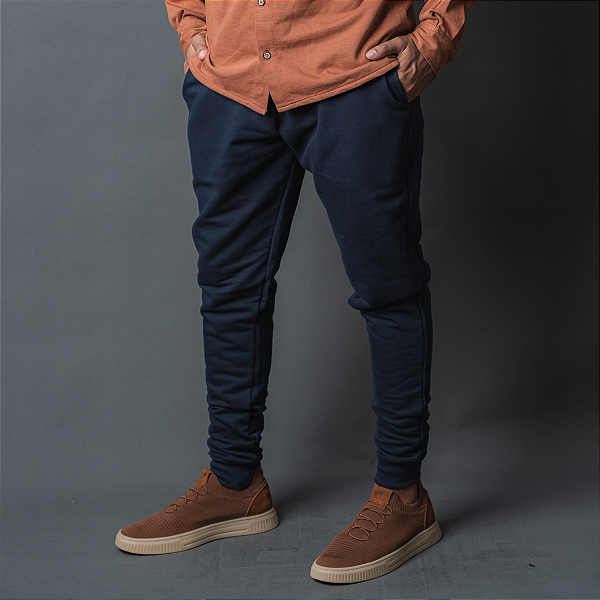 Calça Jogger Basic Moletom Pacific