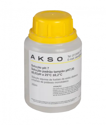 Solução pH AKSO 7 - 250ml