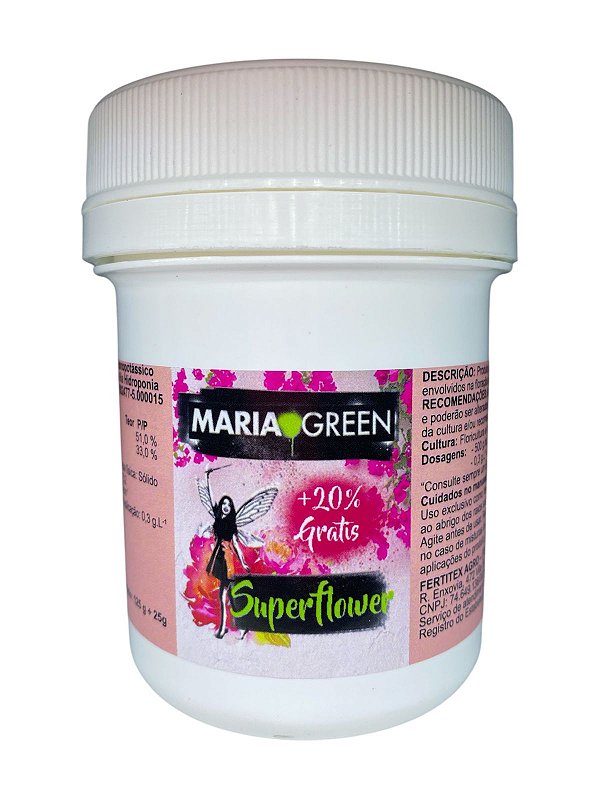 Fertilizante Maria Green - Superflower
