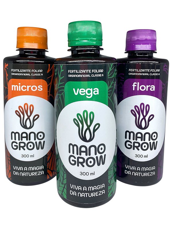 Trio Fertilizantes Mano Grow 300ml