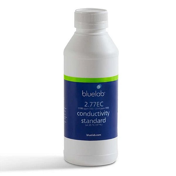 Solução de calibração de Condutividade Bluelab 2.77 EC - 500 ml