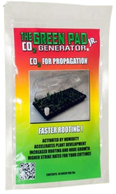 The Green Pad Co² Generator - Pacote com 10 Pads