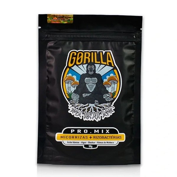 Fertilizante de Micorrizas e Rizobactérias Promix Bio Reator Gorilla - 50g