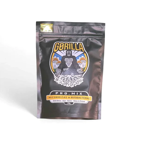 Fertilizante de Micorrizas e Rizobactérias Promix Bio Reator Gorilla - 250g