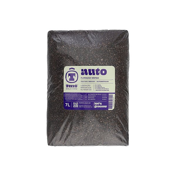 Terrô Auto 7L - Substrato para Plantas Automáticas